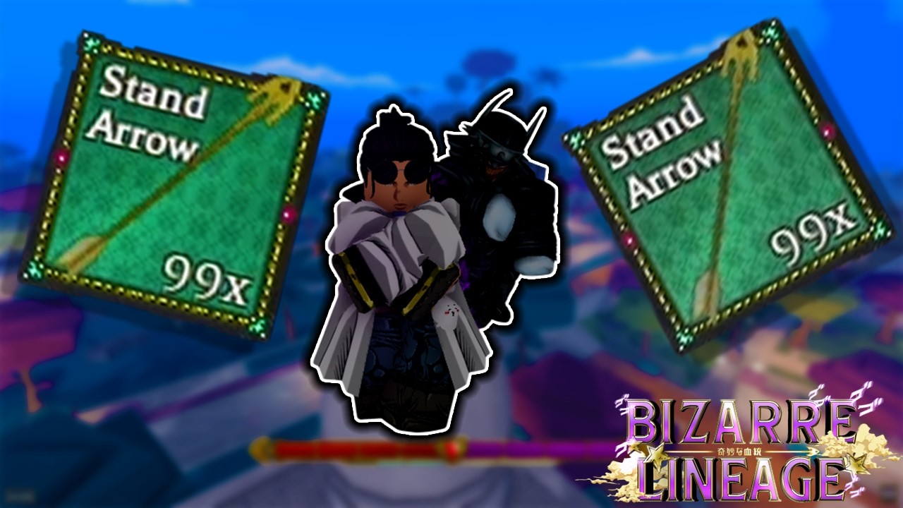 I USED 100 STAND ARROWS IN BIZARRE LINEAGE!