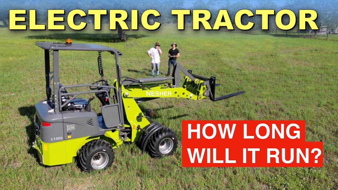 How long can my electric tractor loader run? (And MORE!)