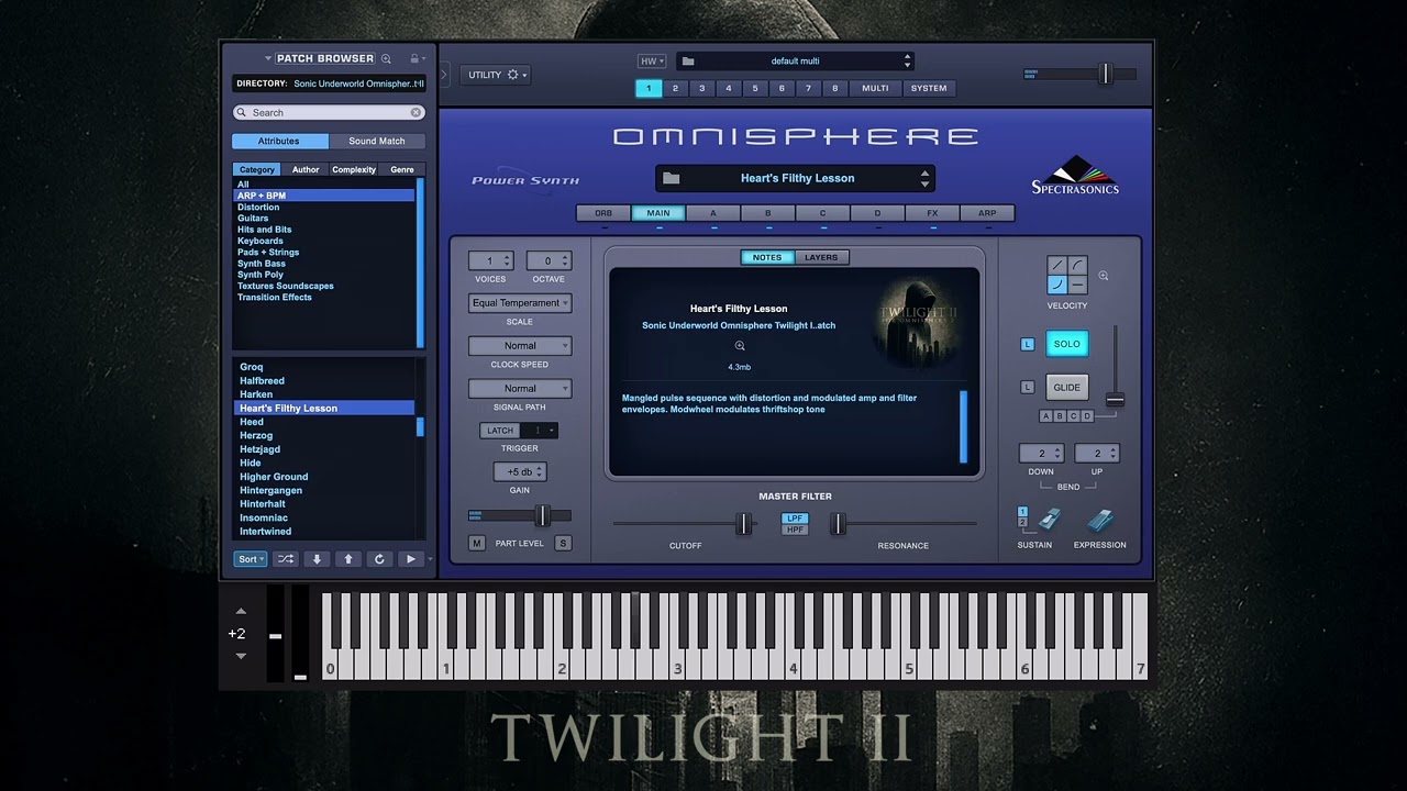 Omnisphere Twilight II Walkthrough Video