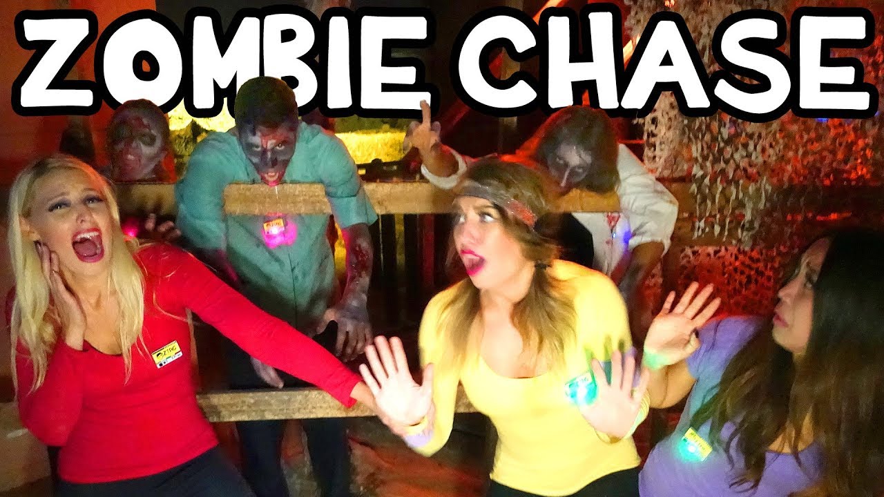 Zombie Run Halloween Obstacle Course Challenge. Totally TV