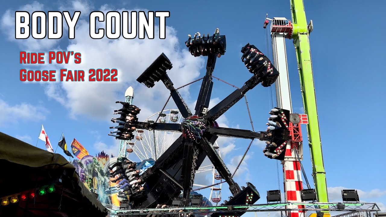 Body Count - including On-Ride POV - Goose Fair - Nottingham 2022