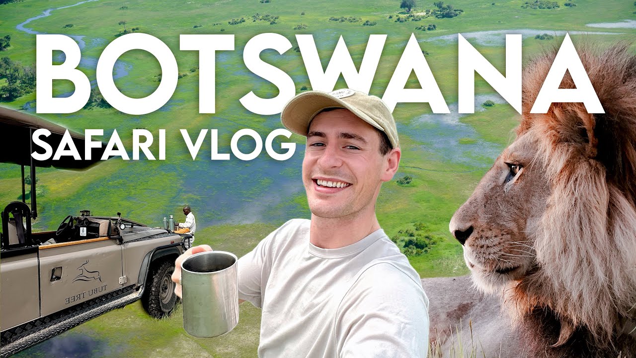 Luxury Safari in Botswana: A Day at Tubu Tree Camp (Okavango Delta VLOG)