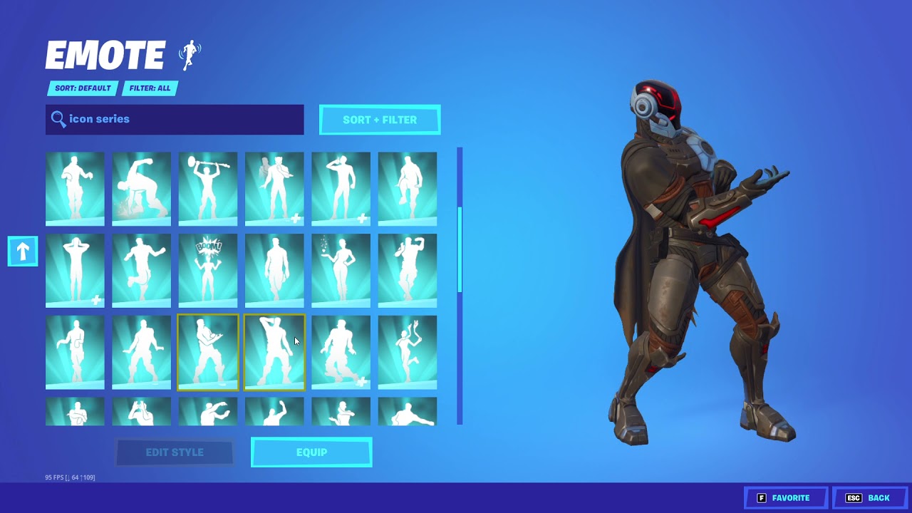 Fortnite The Foundation Doing All Icon Series Emotes!