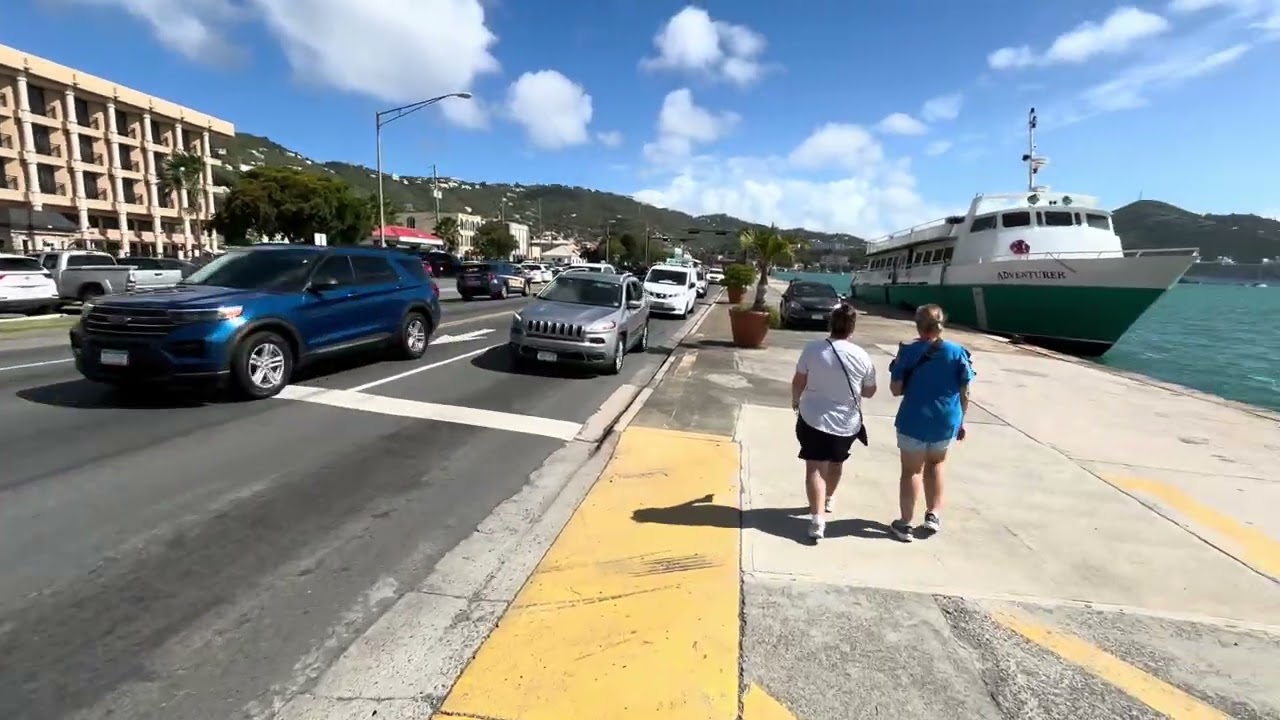 St Thomas Walk Around From The Carnival Vista Port
