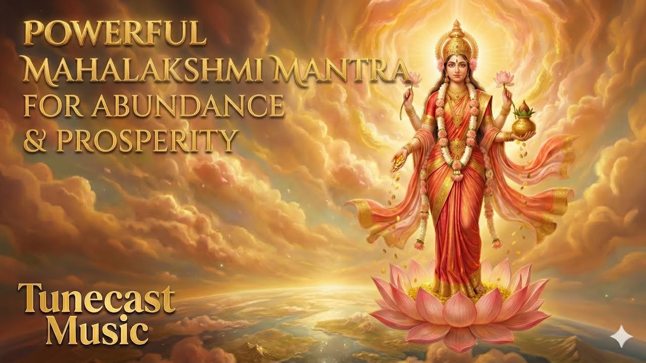 Powerful Mahalakshmi Mantra for Money & Wealth | Full Invocation | Tunecast Music