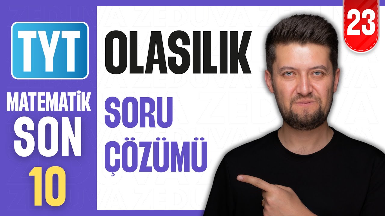 Olasılık Soru Çözümü - TYT Matematik SON 10 Kampı