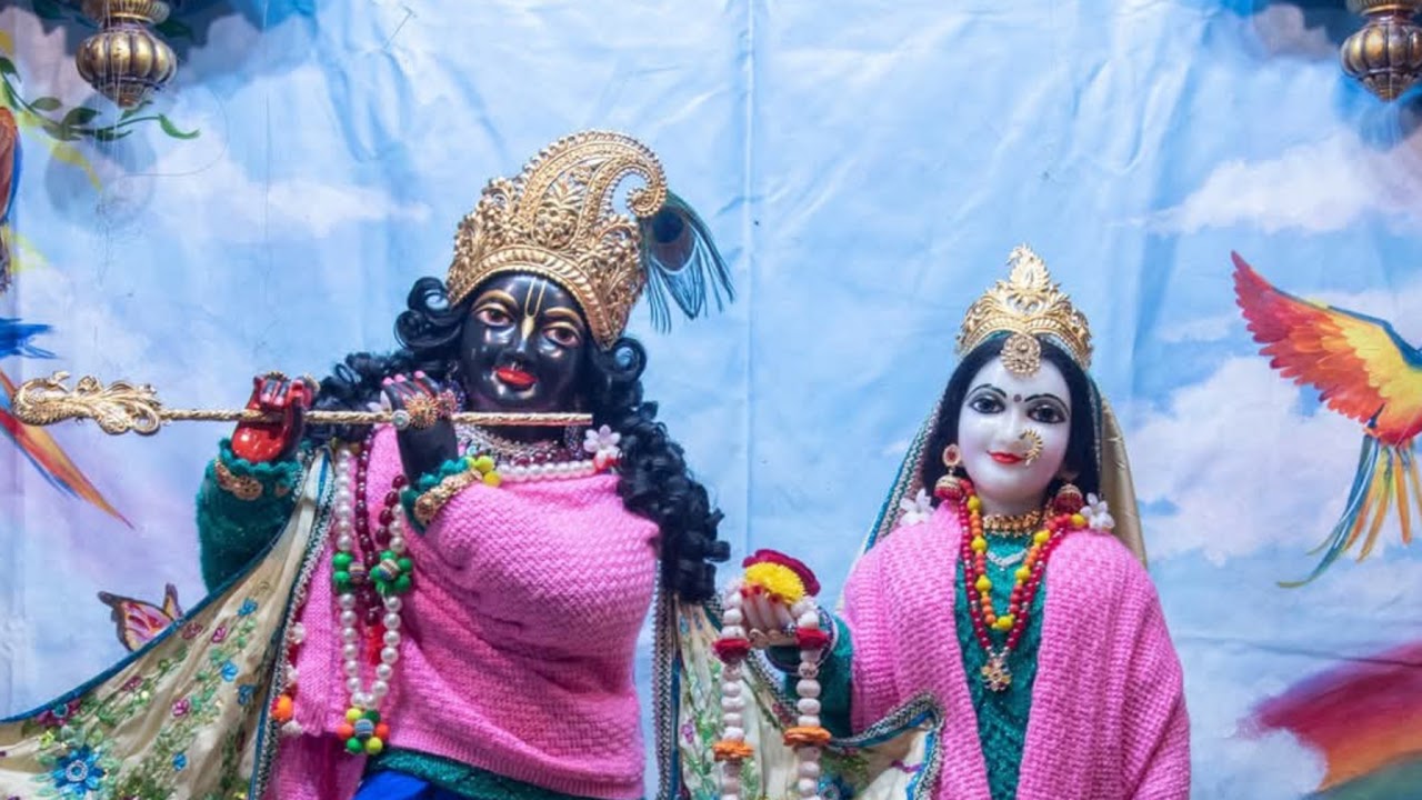 chanting Hare Mahamantra Live Iskcon Temple Kanpur