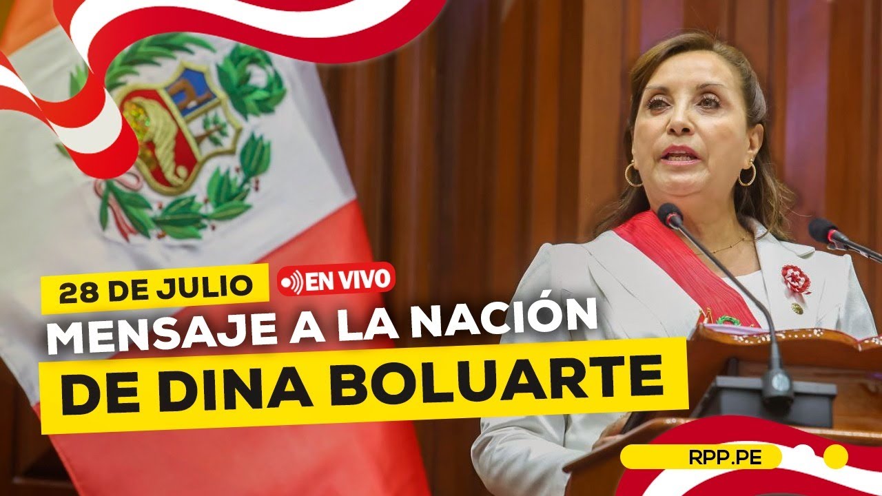🔴 #EnVivo| ANALIZAMOS MENSAJE DE CINCO HORAS DE DINA BOLUARTE 🇵🇪 #NuestraTierraCelebra | 28/07/2024
