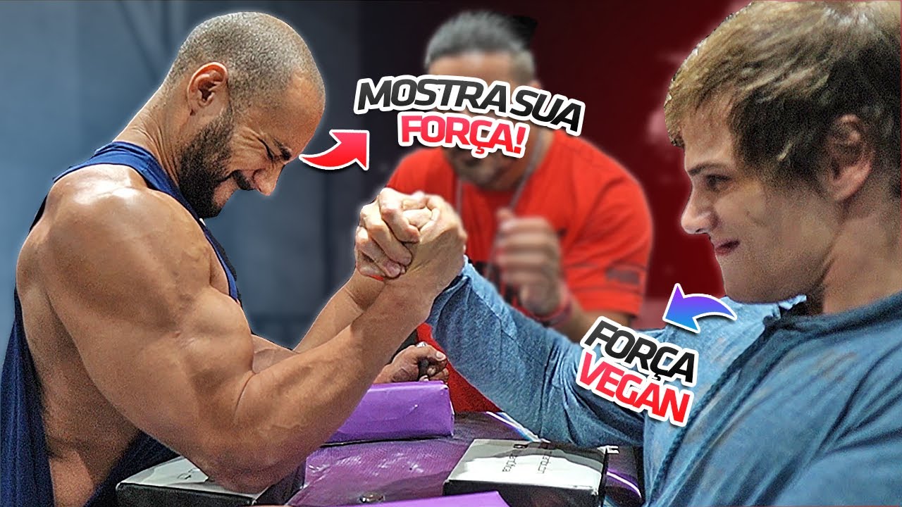 LÉO ARAÚJO VS TADALAFELLAS NO BRAÇO DE FERRO *A força dele é insana*