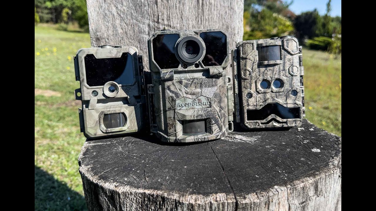 Fotopułapki kamery leśne KeepGuard KW571, KW698A, KG895