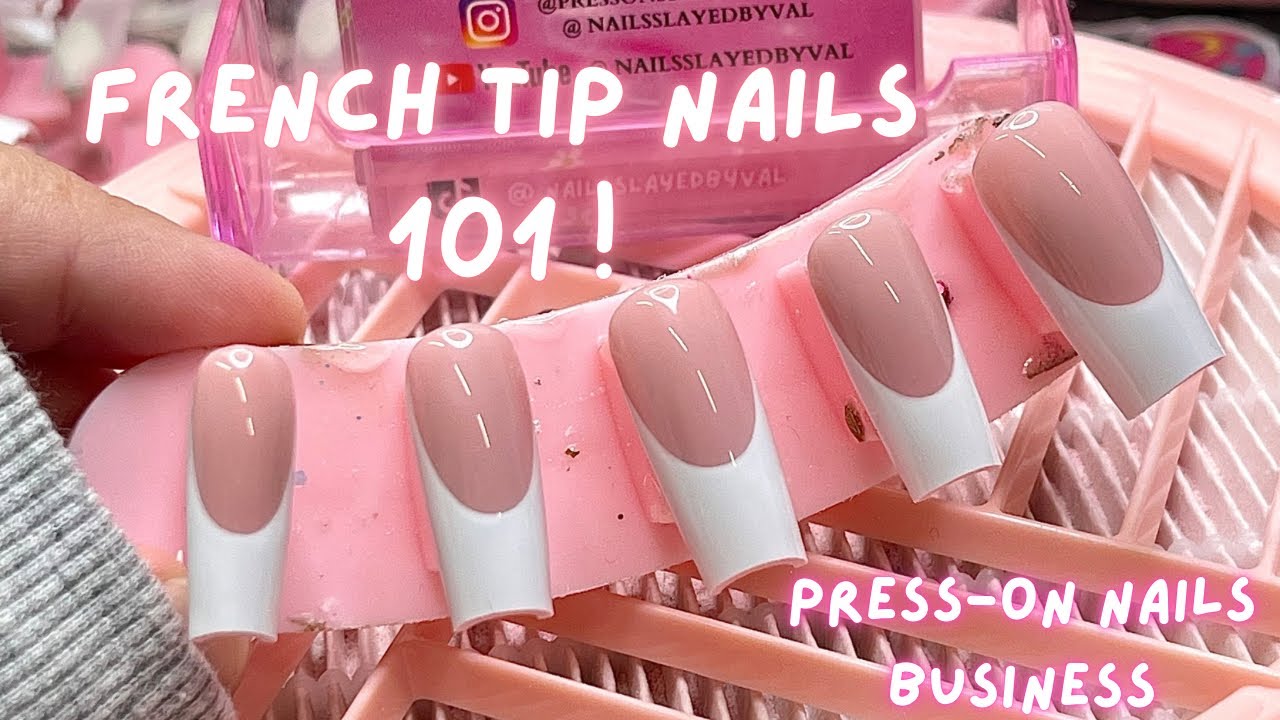 HOW TO MASTER FRENCH TIP NAILS | HOW TO DO FRENCH TIP NAILS FOR BEGINNERS