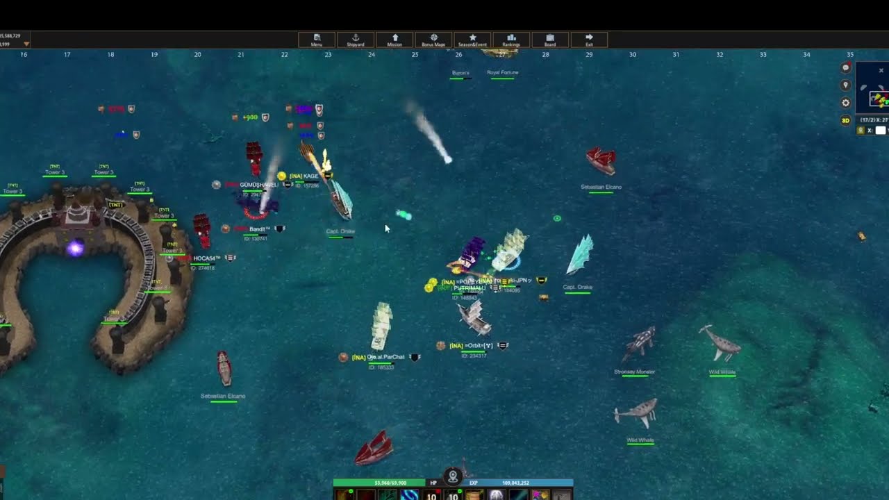 Battle Of Sea | INA Fun Action #4 | EVENT PATRON