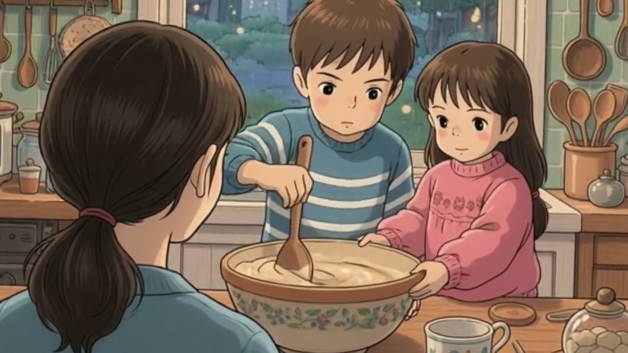 Ghibli Vibes: A Moment of Peace ☁️​Cozy Winter Memories | Relaxing ASMR​Escape to a Dreamy World ✨