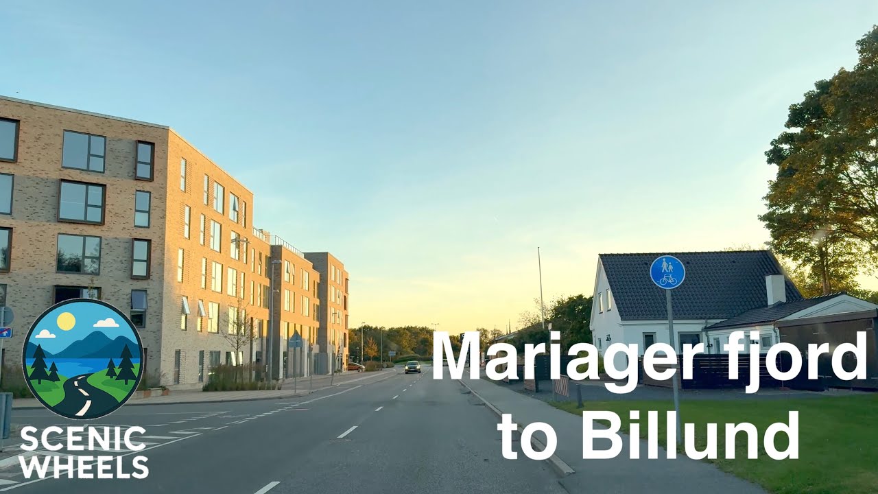 Marianger Fjord to Billund | Denmark Scenic Car Drive 2026 4K