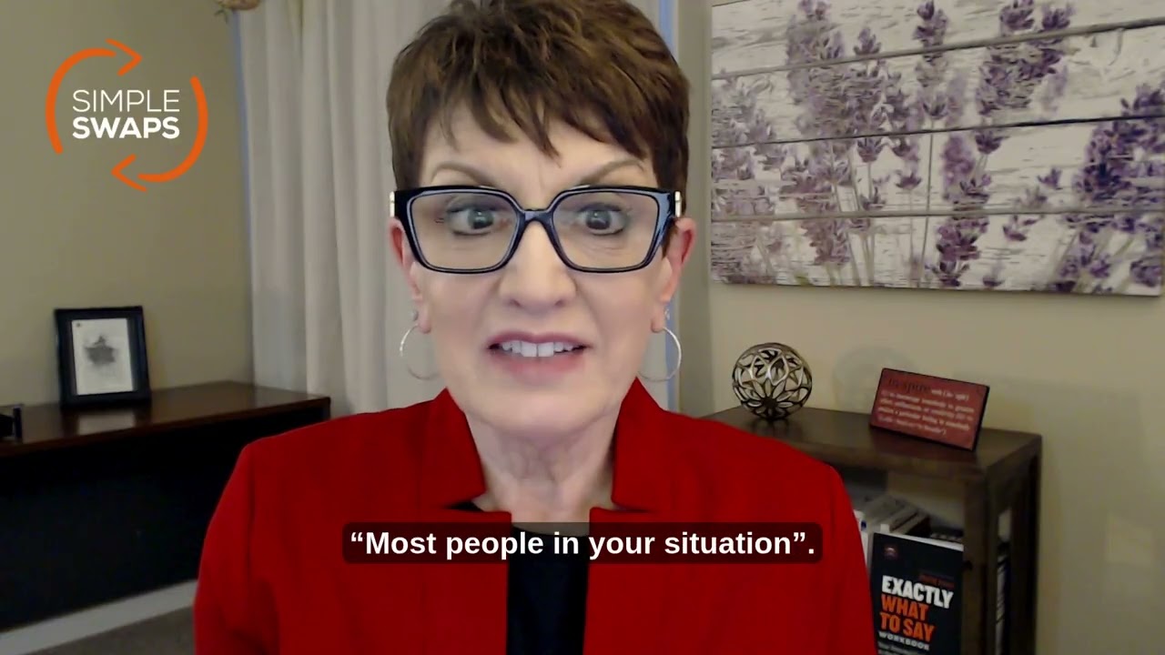 Simple Swap- The words you choose shape how people feel, respond and TAKE ACTION! Episode 14