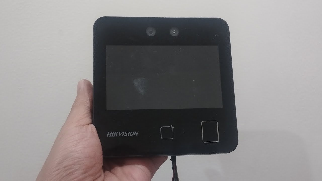 Hướng dẫn cài đặt máy chấm công hikvision DS-K1T343MFWX