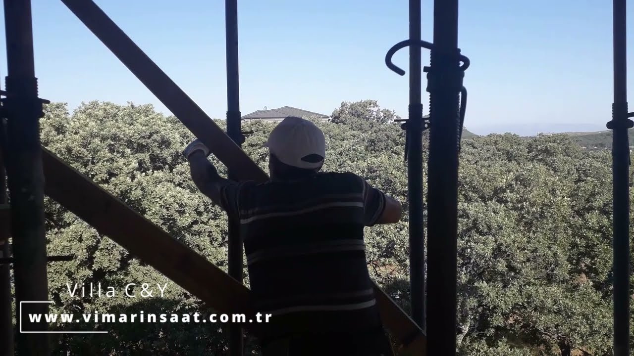 Villa C&Y - Birinci Kat Kalıp ve Demir İşçiliği