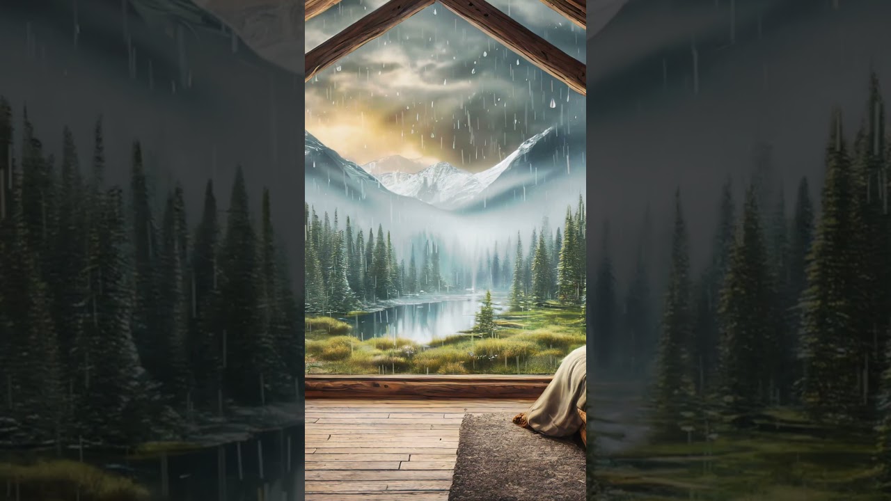 Dark Screen Rain for Sleep