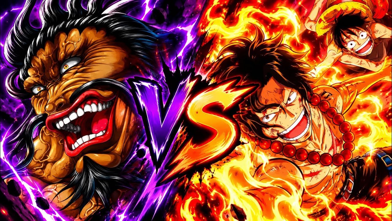 OP17 Kaido VS RG Ace & Luffy One Piece TCG