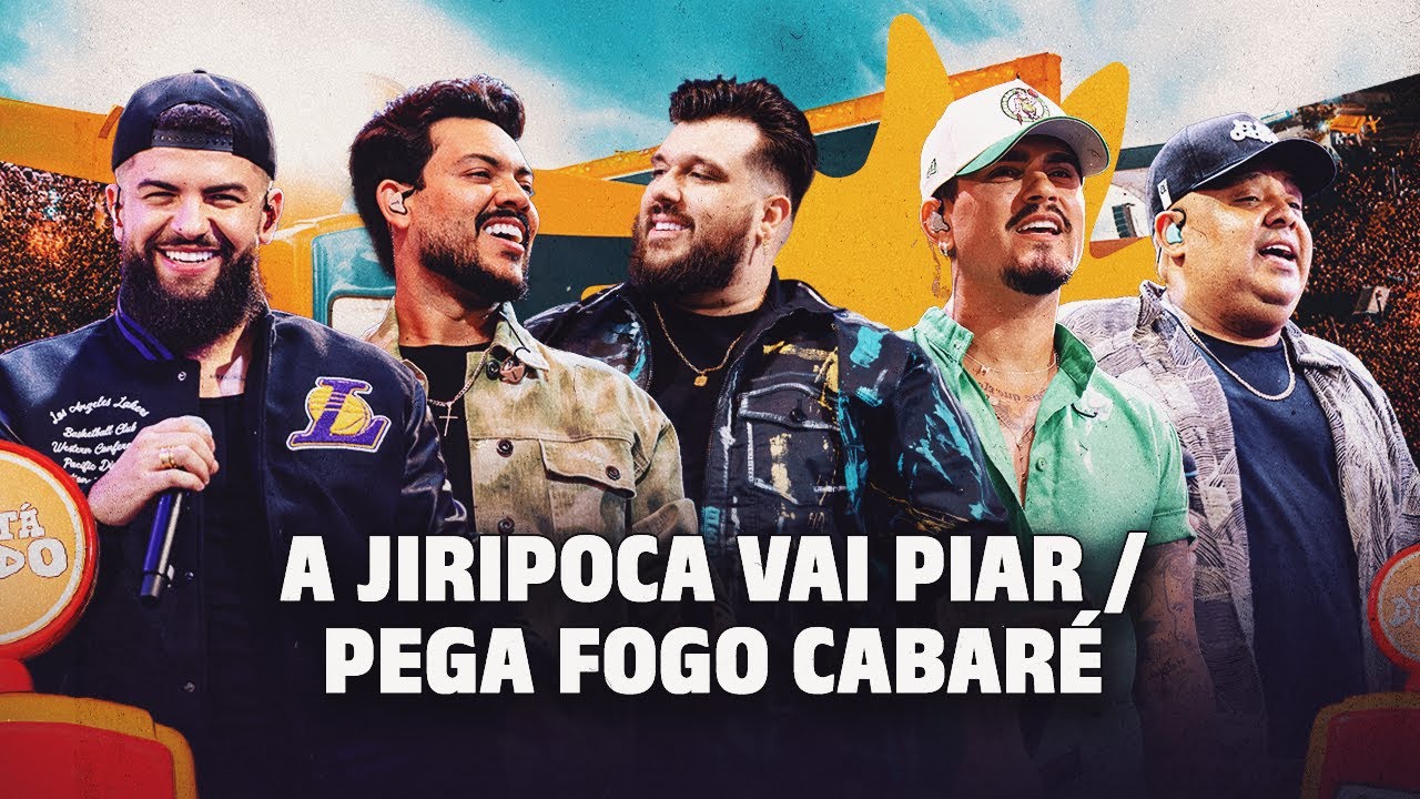 A Jiripoca Vai Piar/Pega Fogo, Cabaré -Ícaro e Gilmar, Panda, Humberto e Ronaldo [ DVD Cê tá doido ]