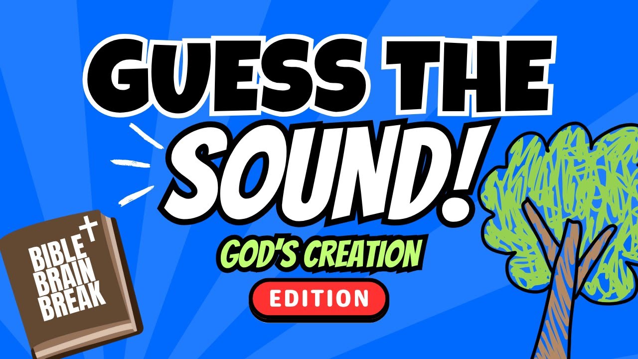 Guess the Sound 👂 | BIBLE Brain Break 🙌 | Fun Christian Exercise Trivia Game