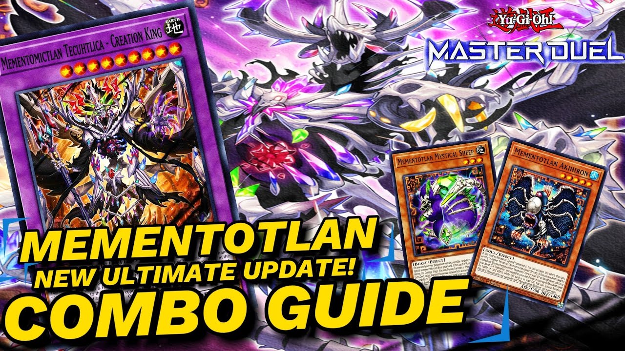 10 INTERRUPTIONS! MEMENTOTLAN COMBO GUIDE [ Yu-Gi-Oh! Master Duel ]