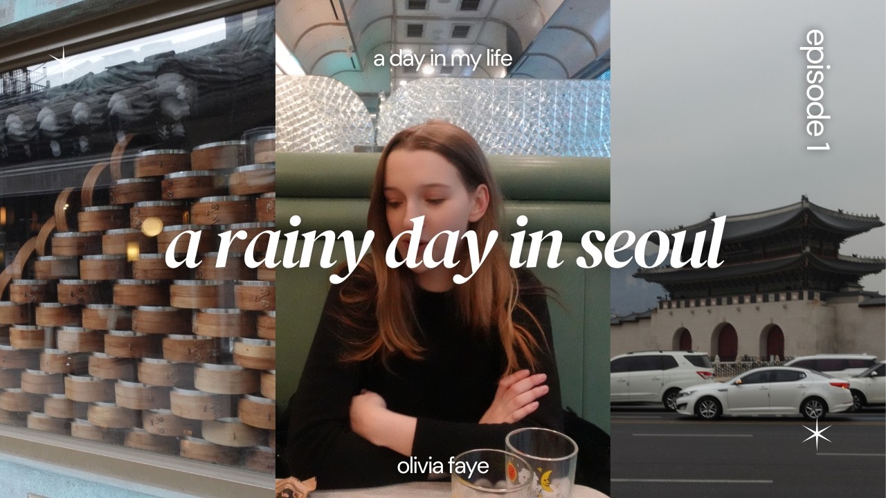 rainy day wanderings in seoul | quiet streets and museums