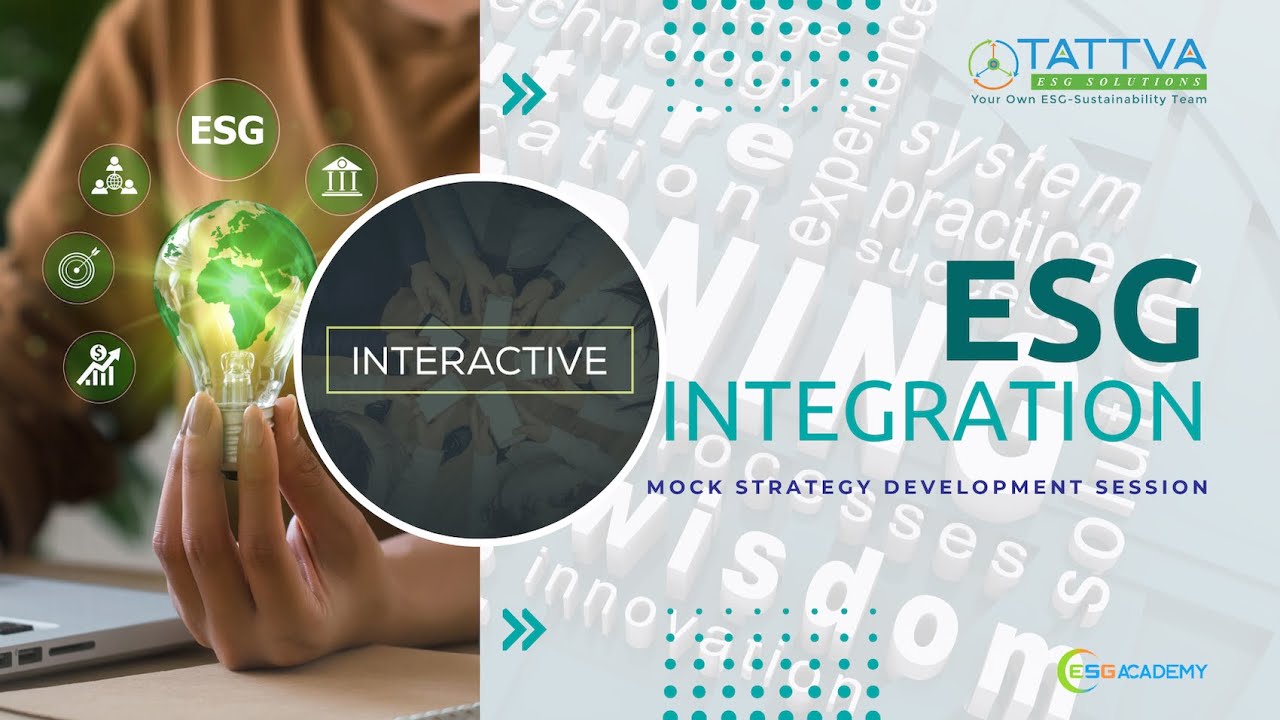 Mock Session | Stakeholder Engagement & Materiality Assessment, ESG Integration Strategy Development