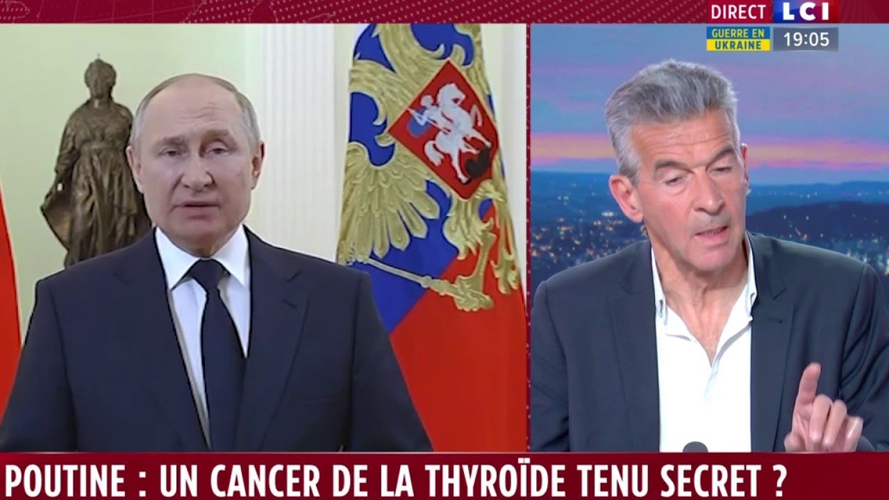 Poutine souffre-t-il d'un cancer de la thyroïde ?
