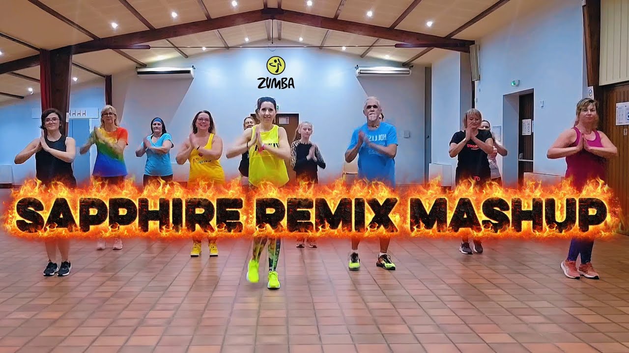🎧SAPPHIRE❤️‍🔥 🎤 ED SHEERAN x ARIJIT SINGH🎛 REMIX MASHUP BY DJ ANKUR🔥CHOREO ZUMBA BY MARIA FERNANDES 