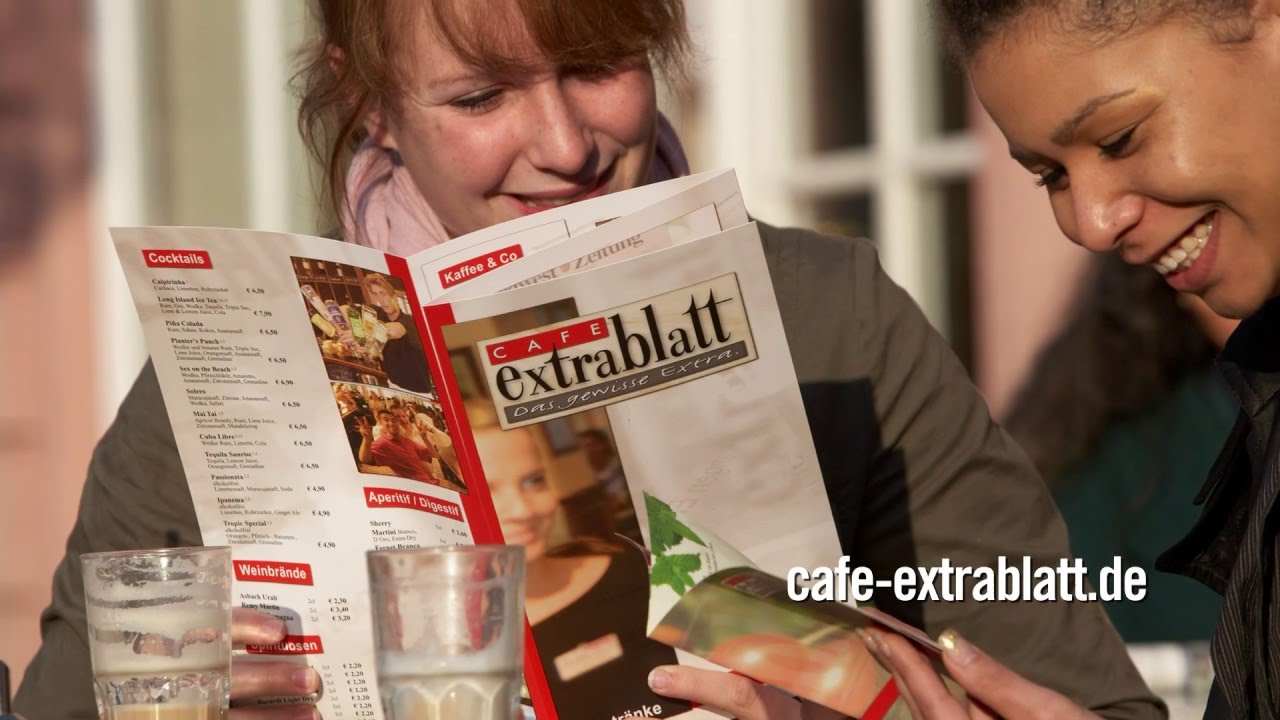 Cafe Extrablatt Mainz | Kinowerbung (SlideShow)