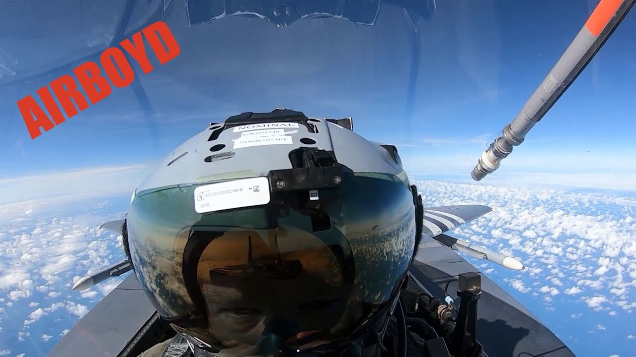 Heritage F-15 Flight From RAF Lakenheath Over Poland