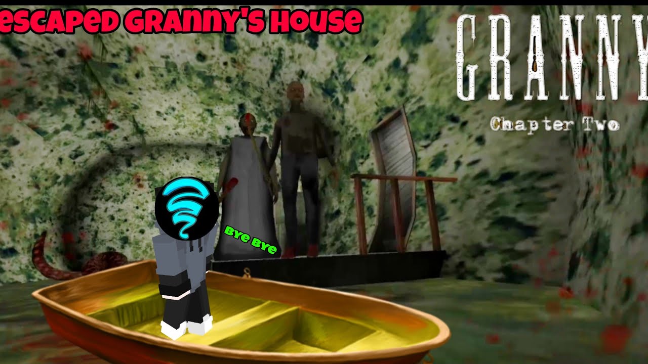 i escaped granny chapter 2 using the boat ⛵|| granny chapter 2