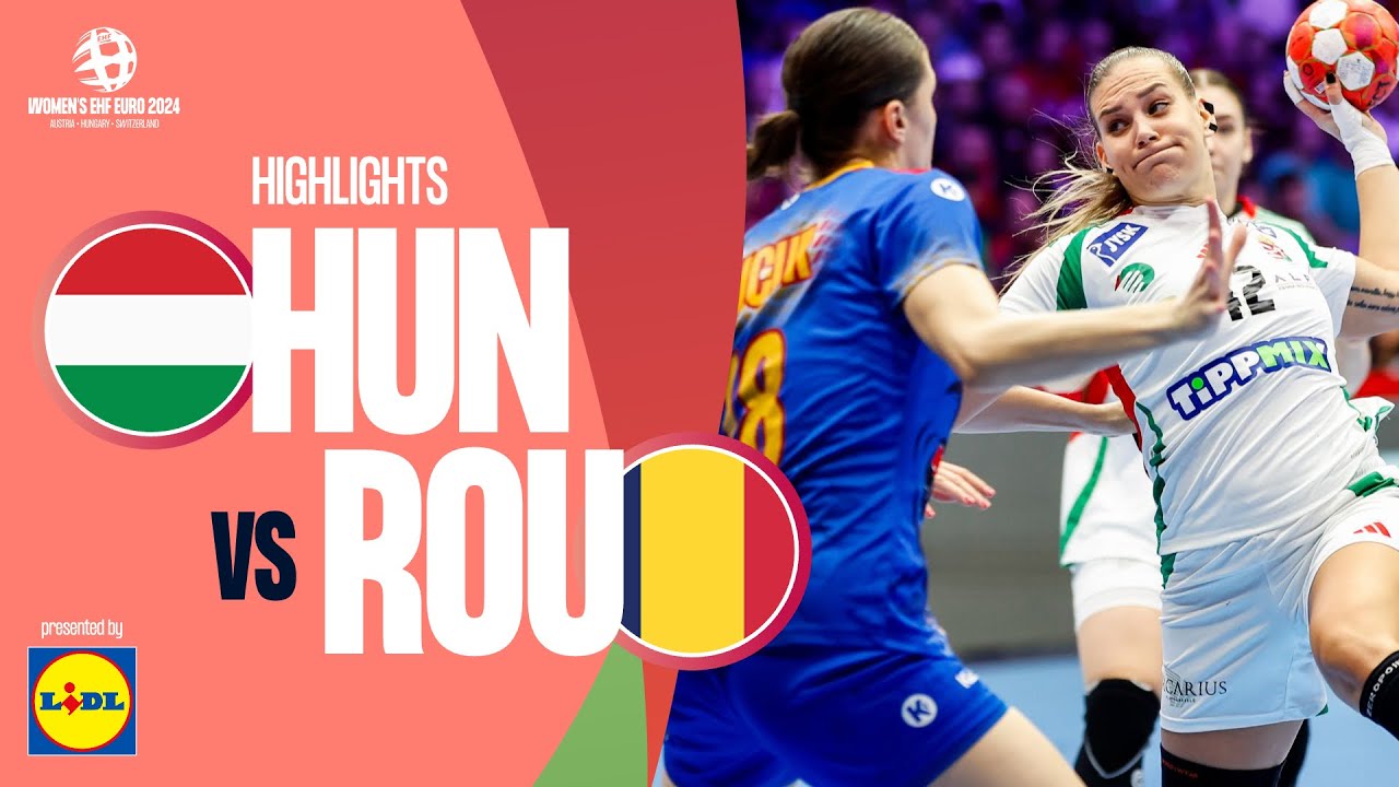 Hungary 🆚 Romania | Highlights | Women’s EHF EURO 2024