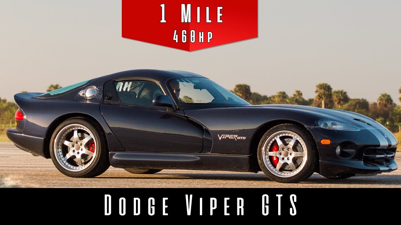 2001 Dodge Viper GTS (Standing Mile Review)