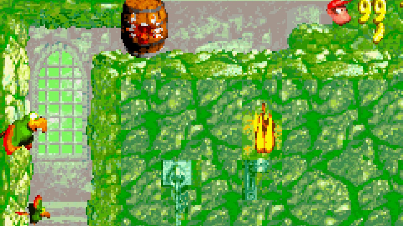 Donkey Kong Country 2 (GBA) - K. Rool's Keep - Toxic Tower