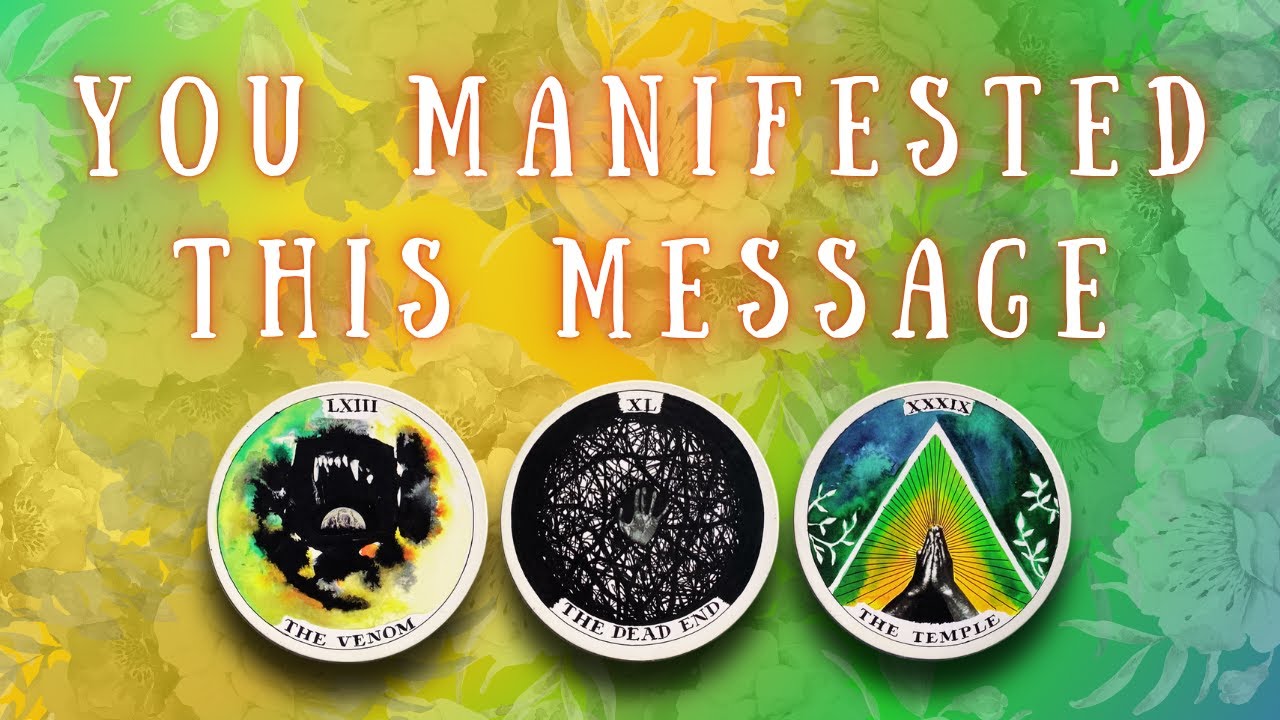 💫 You manifested this message 🪽 PICK-A-CARD