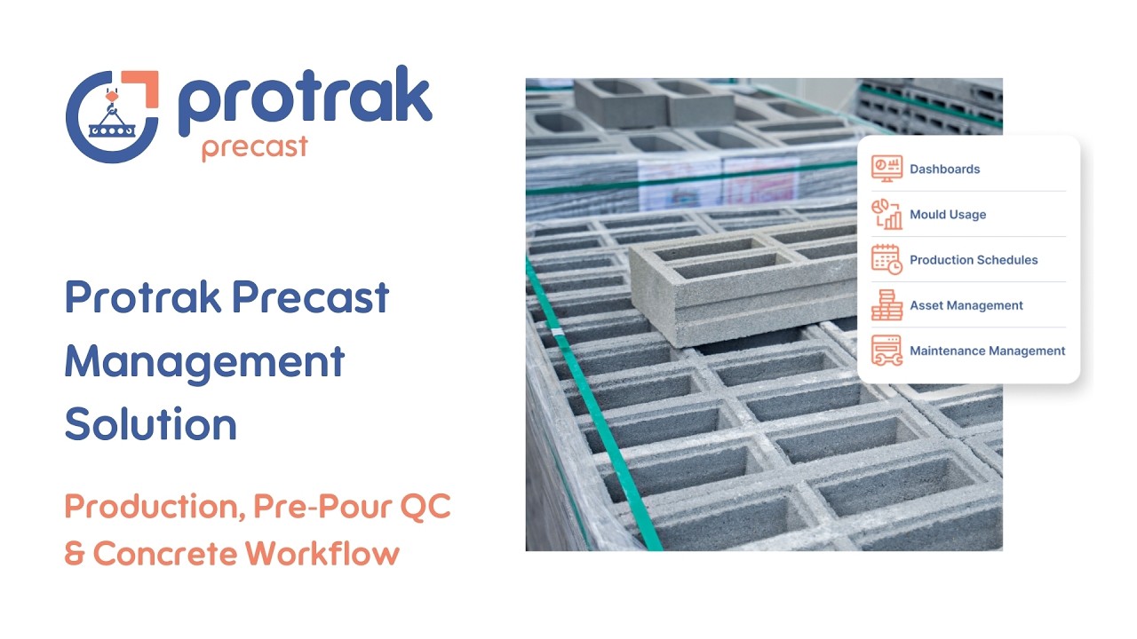 Production, Pre‑Pour QC & Concrete Workflow | Digital Precast Factory Operations