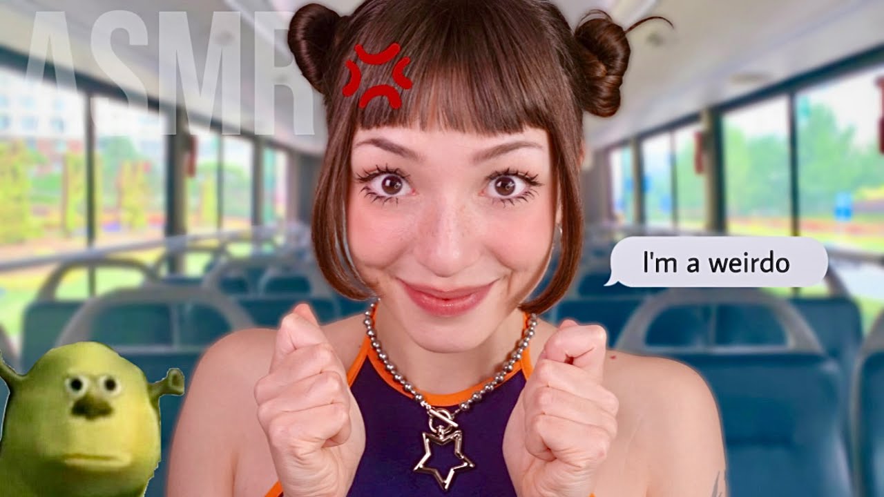 ASMR | A menina obcecada por você senta do seu lado no ônibus 🚌