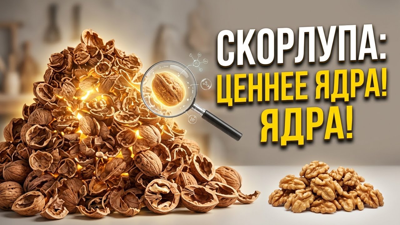 Почему даже врачи теперь едят скорлупу орехов?