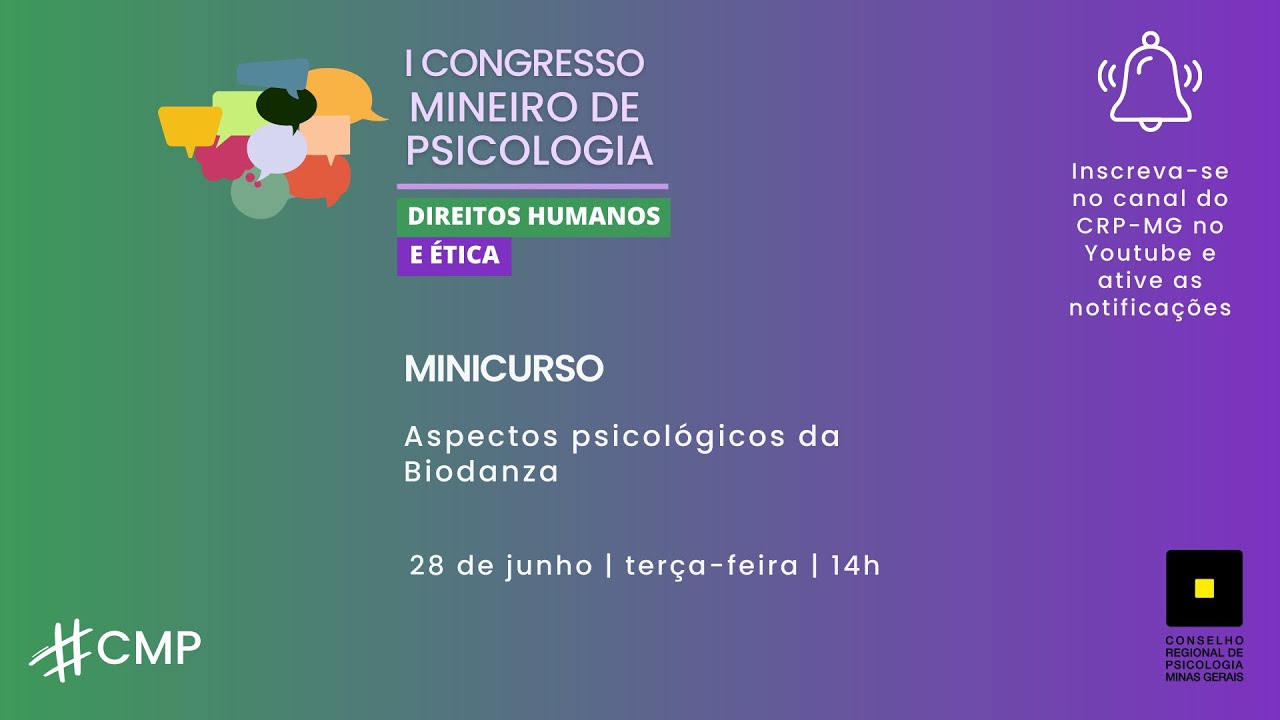 MINICURSO 24 - Aspectos psicológicos da Biodanza