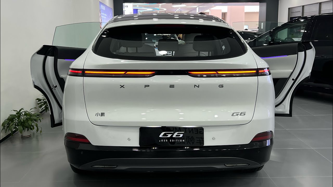 XPENG G6 EV 2025 года с запасом хода 725 км, начальная цена 24 900 долларов США | Обзор Xpneg | К...