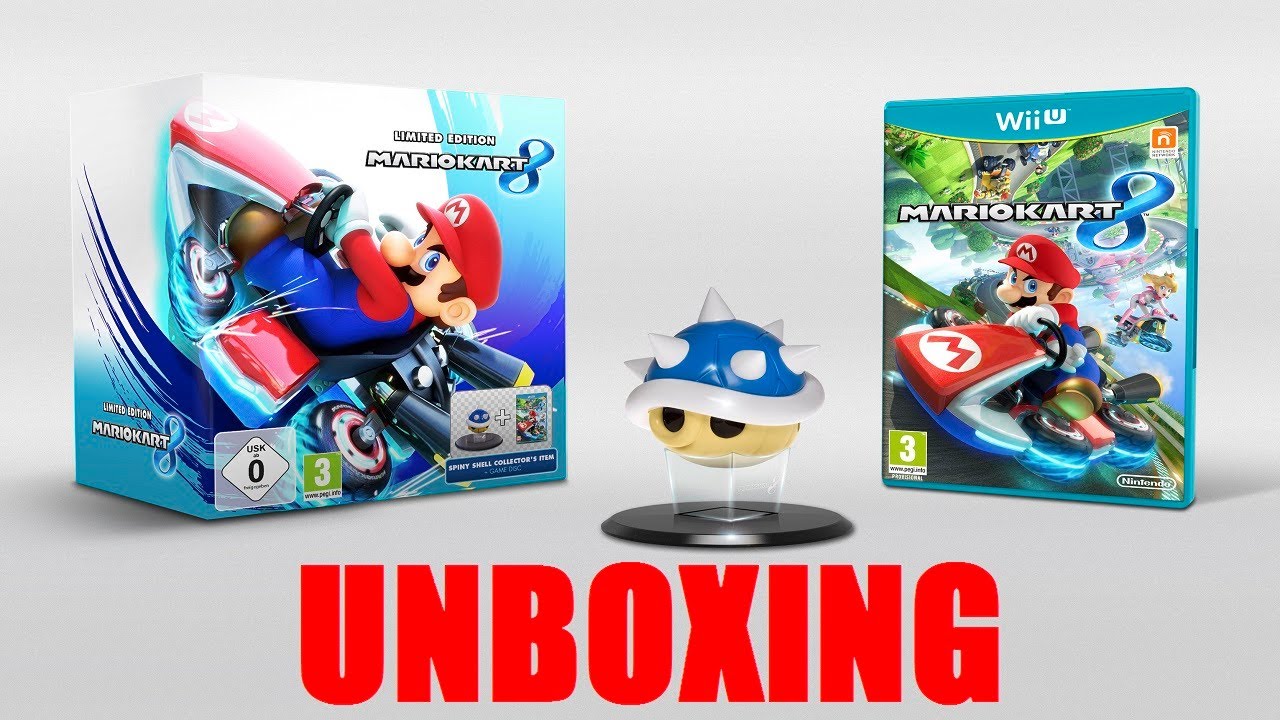 Mario Kart 8 Special Edition Nintendo Wii U Unboxing & Free Game Offer