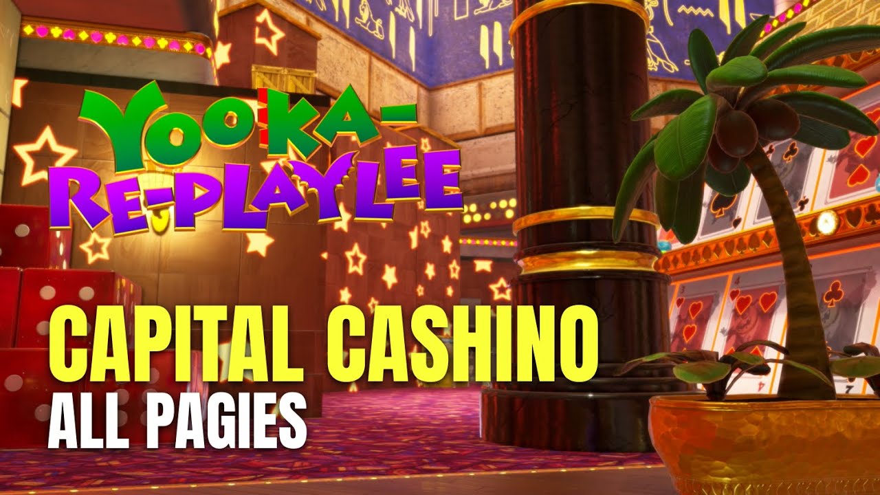 Yooka-Replaylee Capital Cashino All Pagies Locations - 100% Guide