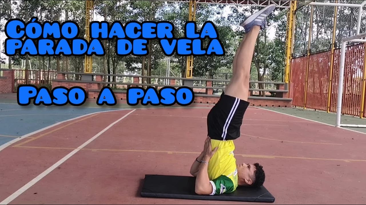 Cómo hacer la PARADA DE VELA |gimnasia básica| Emersson Mare B101|