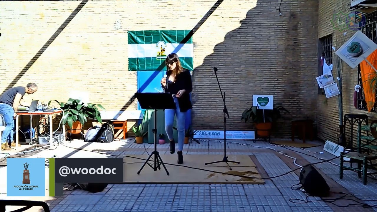 VOODOO WOMAN (ANA) ACTUACIÓN LAS PORTADAS 28.02.23 Día Andalucía