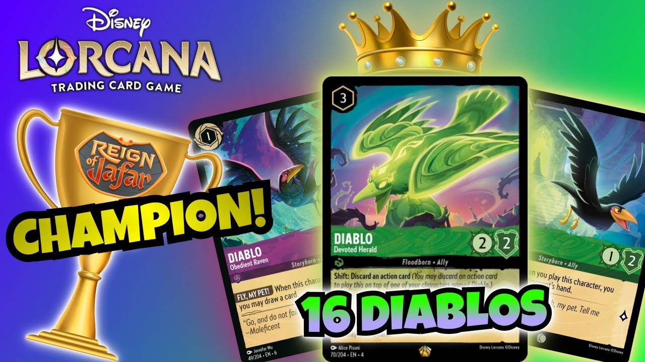 Set Championship WIN with 16 Diablos! | Amethyst/Emerald Discard Deck Tech & Tournament Report
