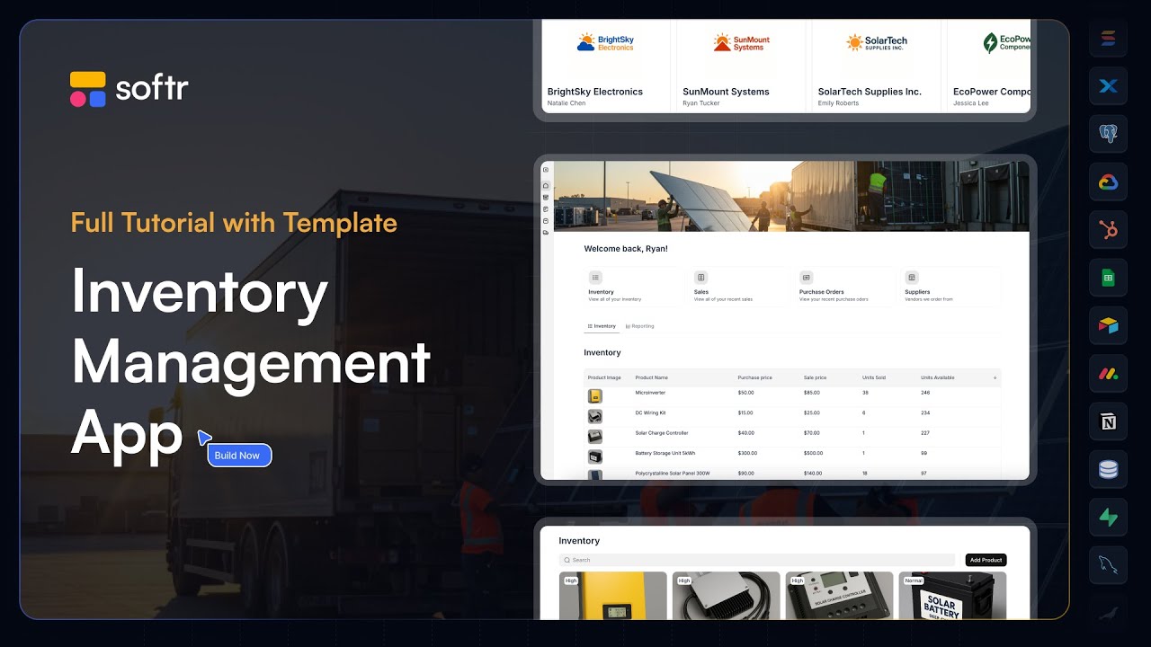 How to build an Inventory Management App with Softr [Full Course 2025]