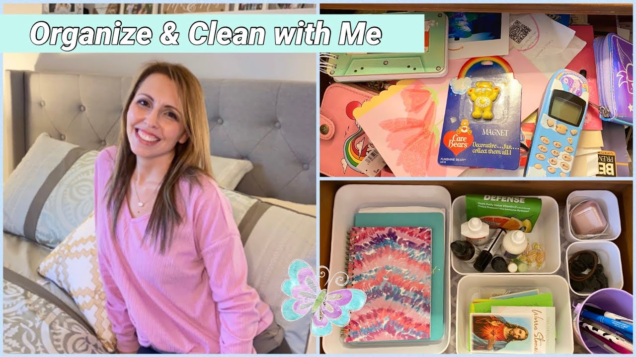 Hoarders ❤️ Bedroom Organize Personal Items | Clean with Me