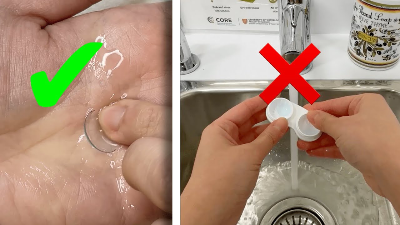 How to Clean and Care for Soft Contact Lenses